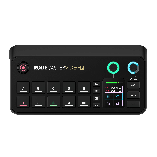 RØDE RØDECaster Video S Video & Audio Production Console | Live Streaming Switcher | Podcast Mixer Interface