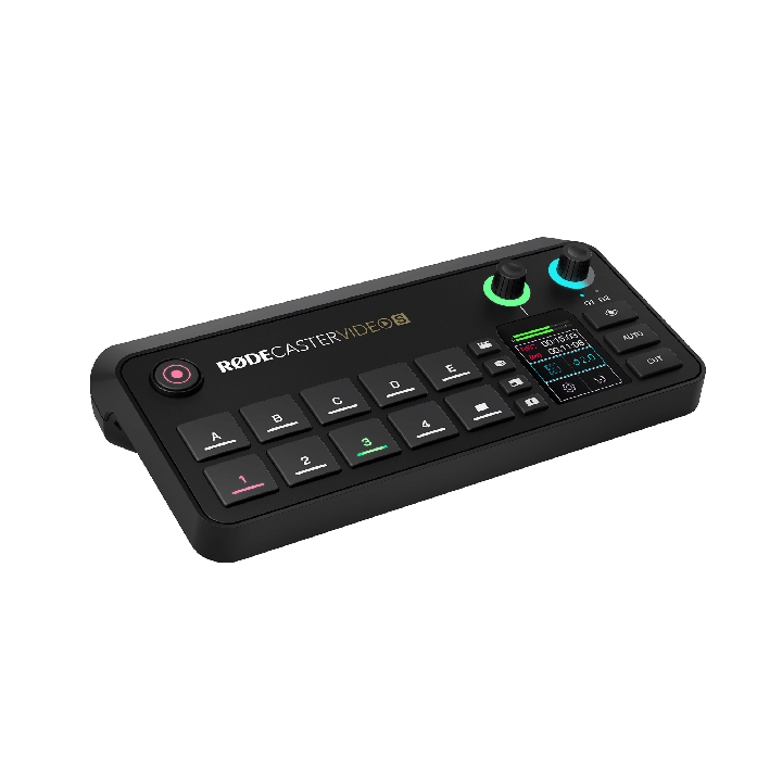 RØDE RØDECaster Video S Video & Audio Production Console | Live Streaming Switcher | Podcast Mixer Interface