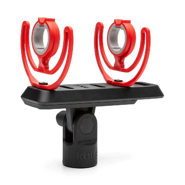 RØDE SM4-R Shotgun Microphone Shock Mount | Boompole & Stand Mount | Rycote Lyre System