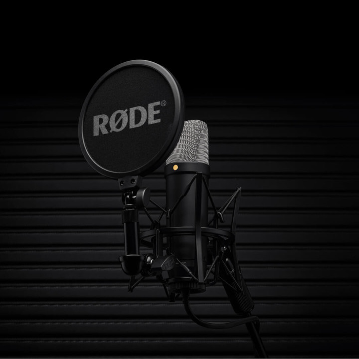 RØDE NT1 5th Generation Studio Condenser Microphone | XLR & USB Dual Connect | 32-bit Float Recording