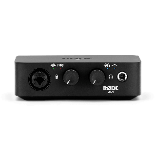 RØDE AI-1 Single-channel Audio Interface USB Audio Interface | Microphone & Instrument Interface | Studio Recording